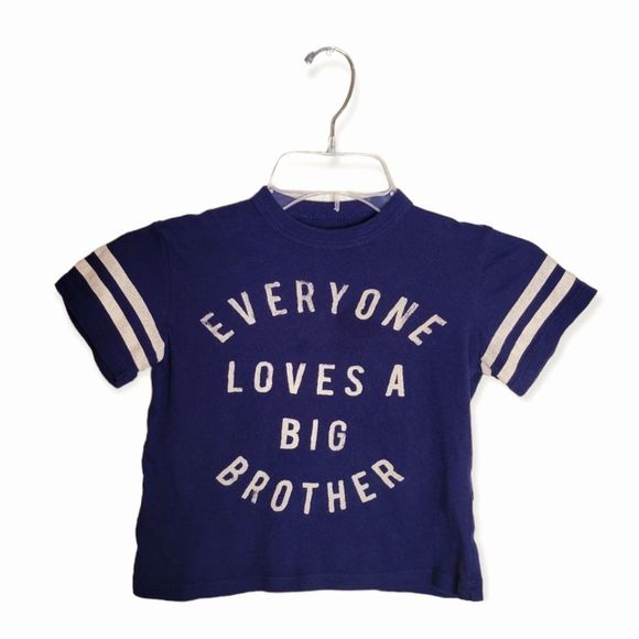 Chaser Shirts & Tops Chaser Graphic Everyone Loves A Big Brother Tee Size 6 Boys Poshmark